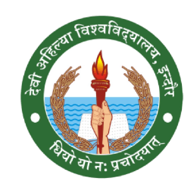 Devi Ahilya Vishwavidyalaya logo