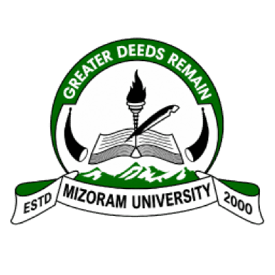 Mizoram University logo
