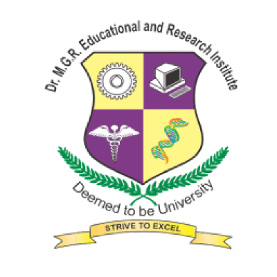 Dr. M.G.R. EDUCATIONAL AND RESEARCH INSTITUTE logo