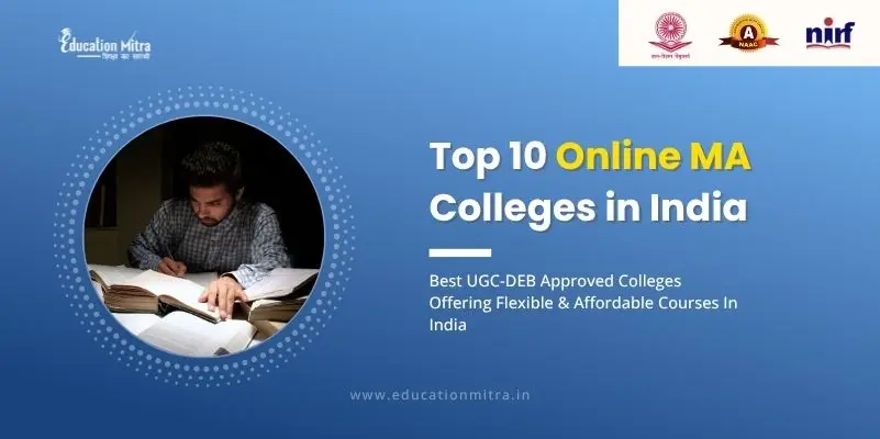 Top 10 Online MA Colleges in India (Updated 2025 List)