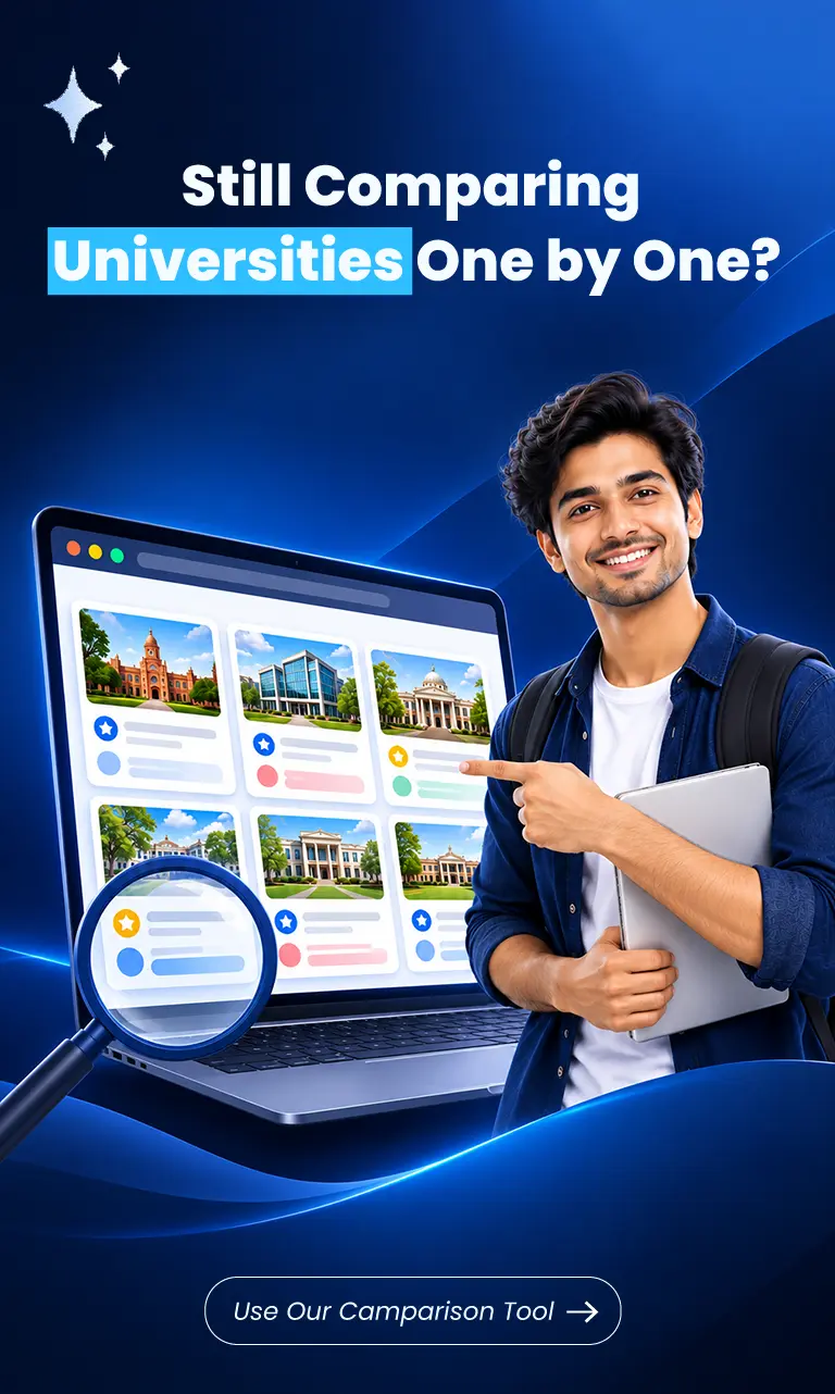 Still comparing universities one by one? Use our comparison tool to compare universities side by side.